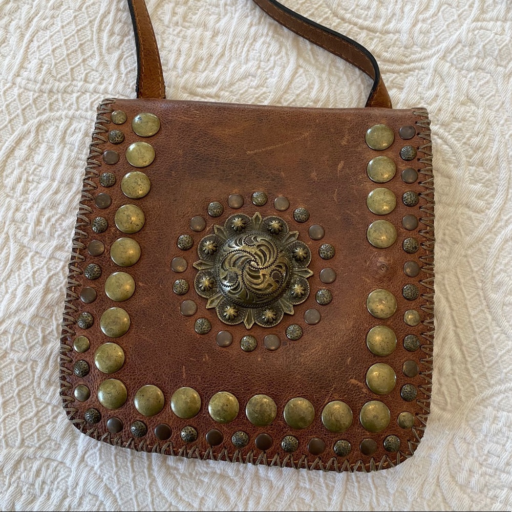 Patricia Nash Leather Embellished Bag